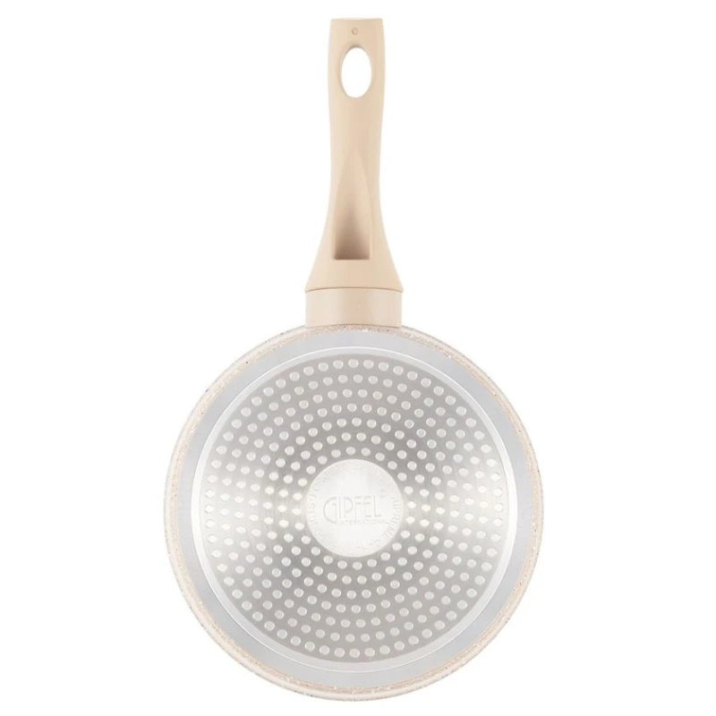 Сковородка Gipfel Diamant 52038, 26 см, алюминий, бежевый