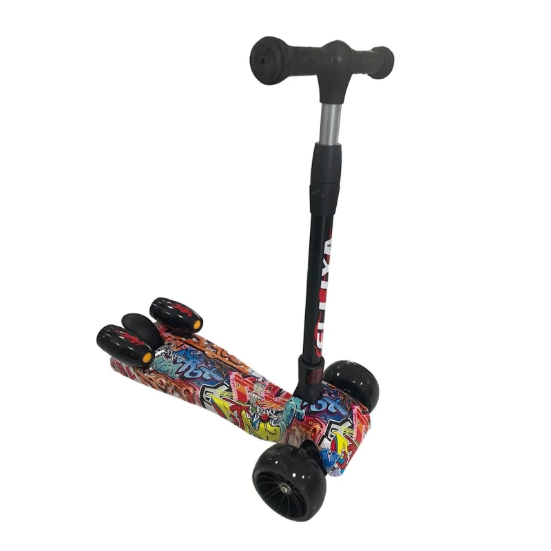 Uşaqlar üçün samokat ZTW-828, qara