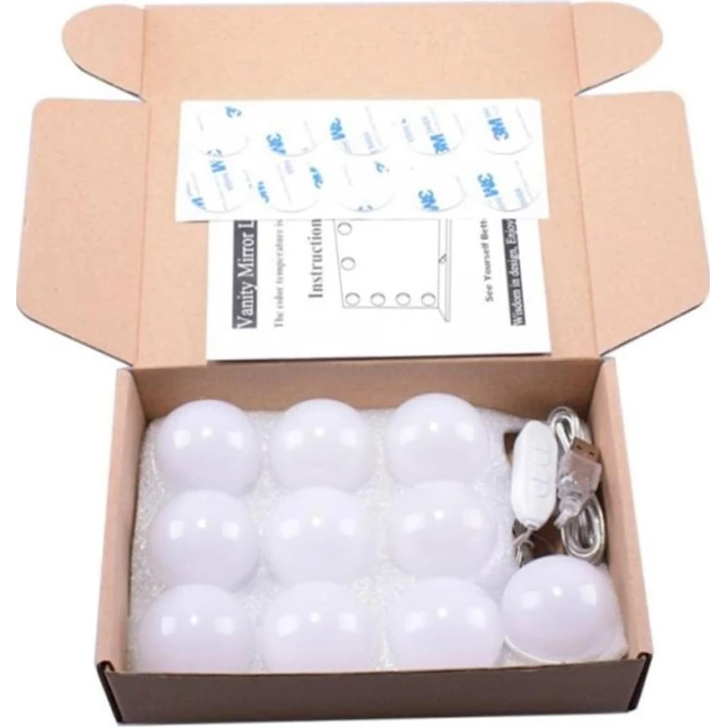 Лампа LED 10 шт, белый Лампа LED 10 шт, белый