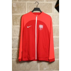 İdman gödəkçəsi Nike DH9234-657, qırmızı, parça, ölçü XL