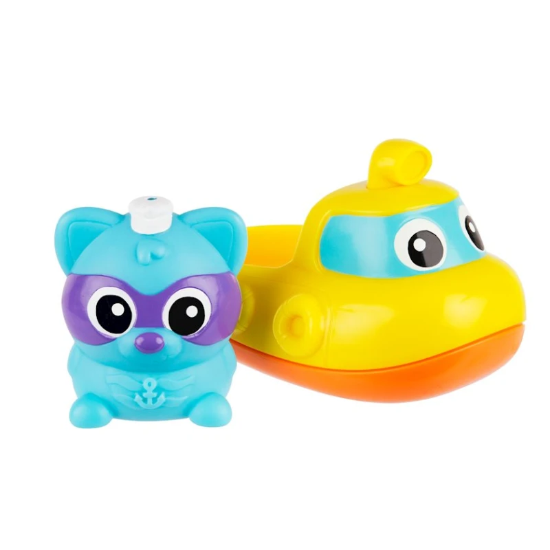 Hamam oyuncağı Playgro Rainy Raccoon’s Musical Submarine, rəngbərəng Hamam oyuncağı Playgro Rainy Raccoon’s Musical Submarine, rəngbərəng
