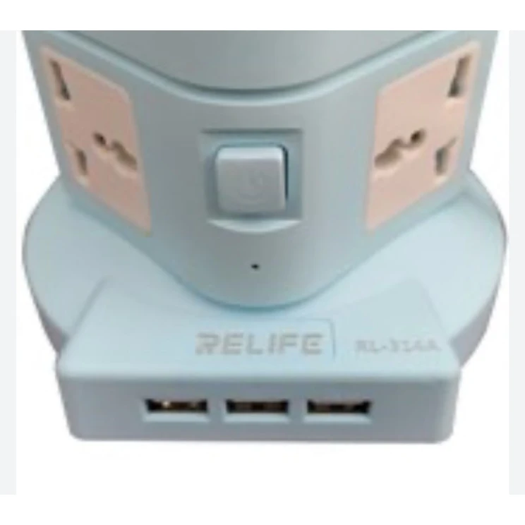 Электрический удлинитель Relife RL 314 a 12 портов в 1