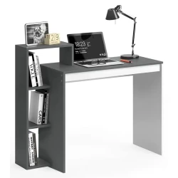 Компьютерный стол Art_Komp_Masası 42, белый/антрацит, 90x100x40 см