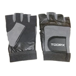 Перчатки для фитнеса Toorx AHF-034, размер XL, серый/черный Перчатки для фитнеса Toorx AHF-034, размер XL, серый/черный