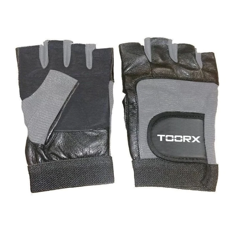 Перчатки для фитнеса Toorx AHF-034, размер XL, серый/черный Перчатки для фитнеса Toorx AHF-034, размер XL, серый/черный