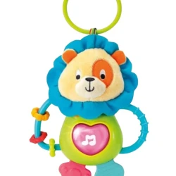 Погремушка Winfun Caesar The Lion Jungle Fun, разноцветная - 00-00042544