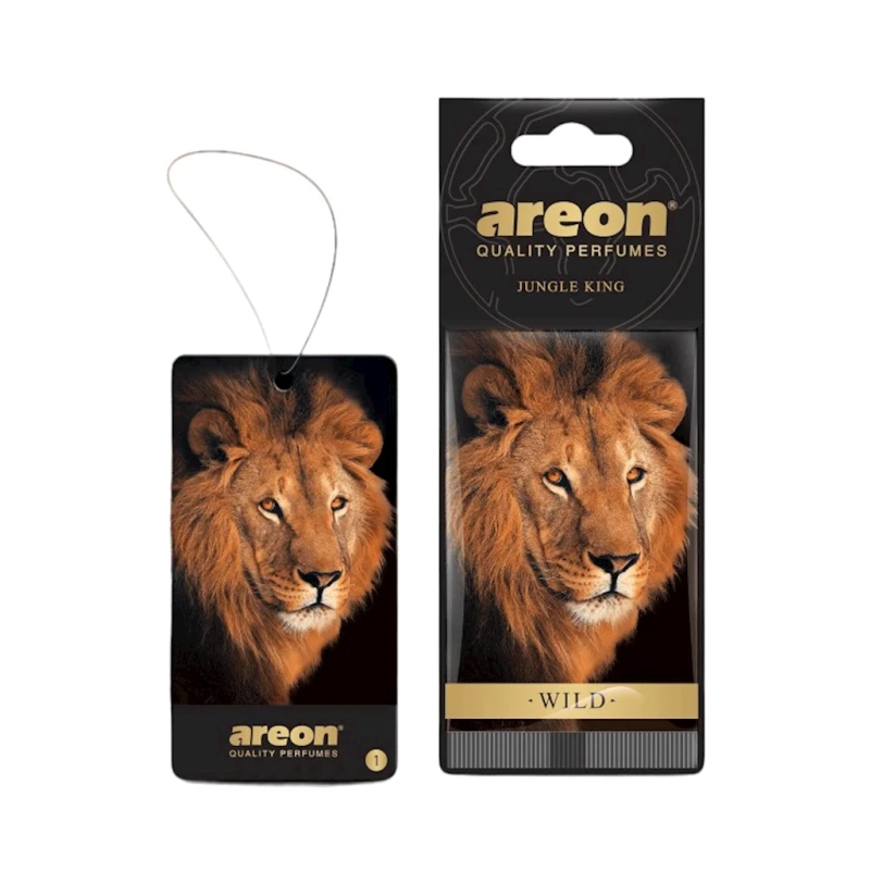 Ароматизатор для автомобиля Areon Jungle King Wild, подвесной Ароматизатор для автомобиля Areon Jungle King Wild, подвесной