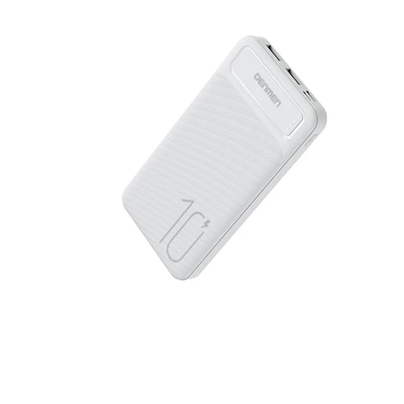 Внешний аккумулятор Denmen DP09 10000 mAh, Белый Внешний аккумулятор Denmen DP09 10000 mAh, Белый