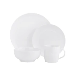 Столовый сервиз Gipfel Blanche 51038 16 предметов, 27x20x15 см, 350 мл, фарфор, белый