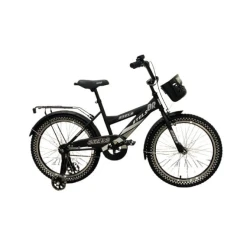 Велосипед Family Shop 24, черный/серый, 20
