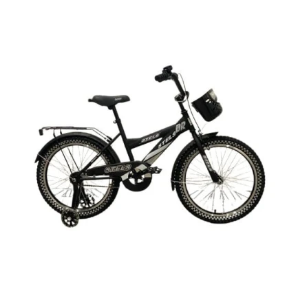 Велосипед Family Shop 24, черный/серый, 20