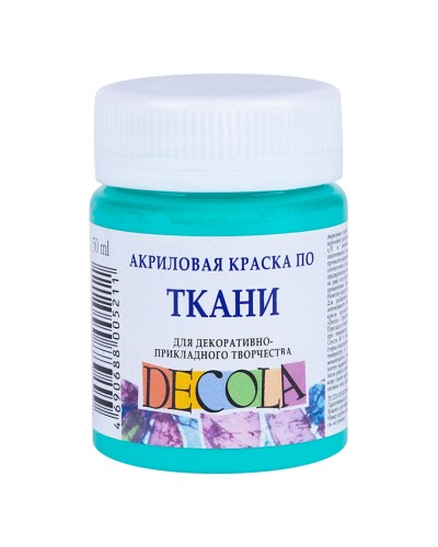 Akril boyalar Decola, nanə, 50 мл