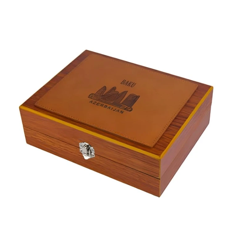 Подарочный набор Avroluks AV-135, металл/кожа