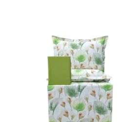 Комплект постельного белья Narlı 000900, пододеяльник 200x220 см, простыня 240x260 см, 2 наволочки 50x70 см, двуспальный, хлопок, разноцветный