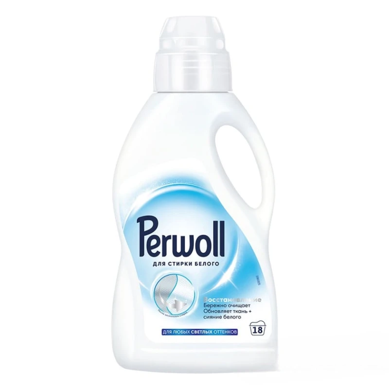 Жидкость для стирки Perwoll для белого белья 1 л, упаковка может отличаться