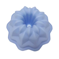 Keks üçün qəlib YH402, silikon, mavi, 27 sm