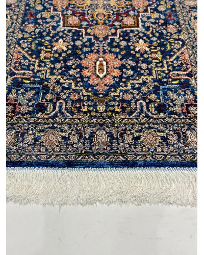 Xalça Natural Halı Nth_İYN01DB, ipək/yun, 150x80 sm, rəngbərəng