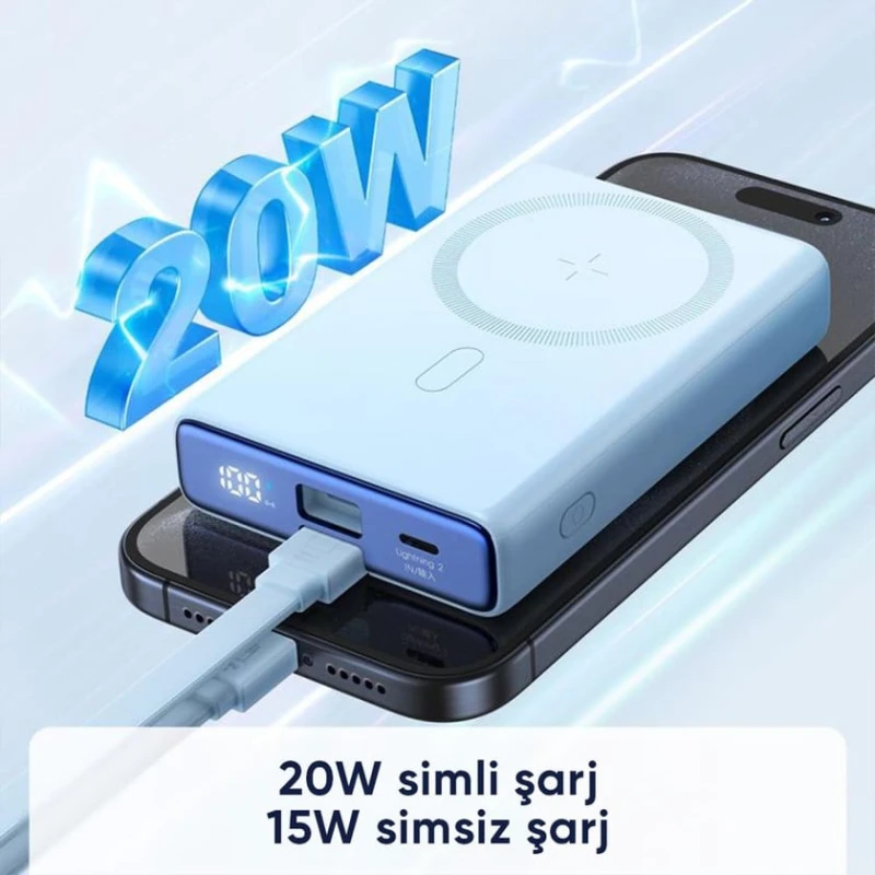 Внешний аккумулятор Joyroom JR-PBM01 10000 мАч 20W Внешний аккумулятор Joyroom JR-PBM01 10000 мАч 20W