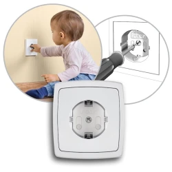 Заглушка для розеток Reer 32010, белый, 10 шт Заглушка для розеток Reer 32010, белый, 10 шт