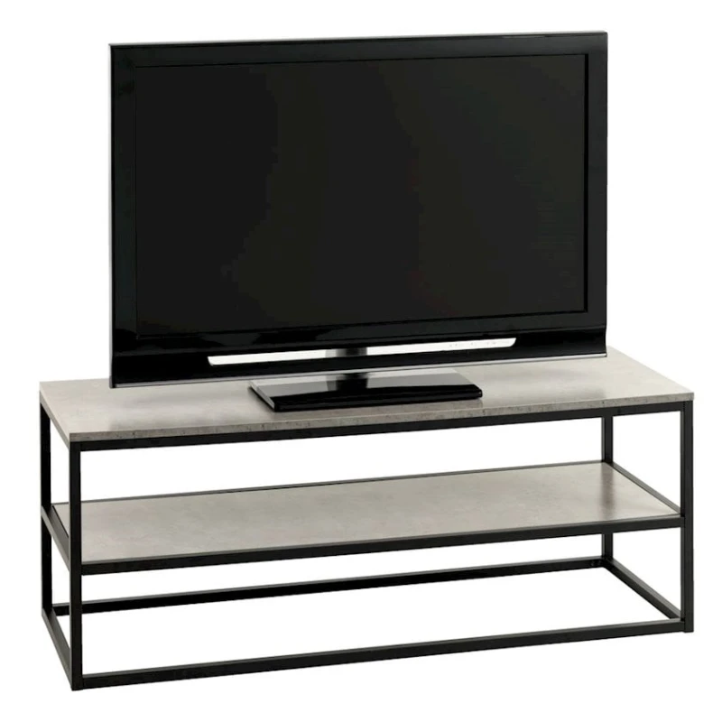 Тумба под телевизор JYSK Dokkedal, 120x40x46 см, серый/черный