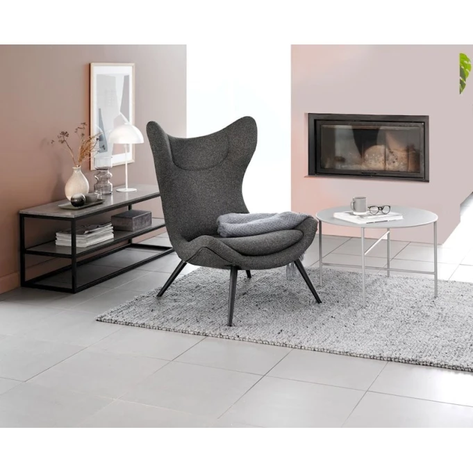 Тумба под телевизор JYSK Dokkedal, 120x40x46 см, серый/черный