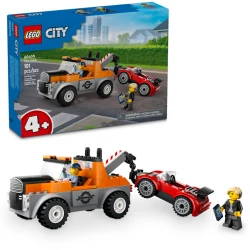 Konstruktor LEGO City Tow Truck and Sports Car Repair 60435, 4+ yaş, 101 element
