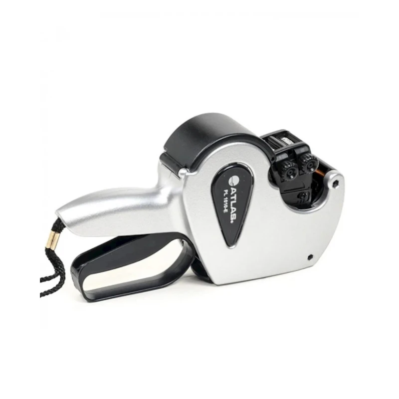 Etiket-tapança Atlas PL1010E-BK qiymət etiketləri üçün, 10 simvol