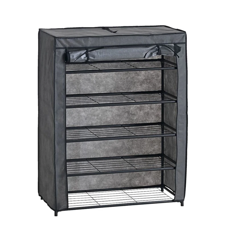 Тумба для обуви JYSK Damhus, 70x90x34 см, серая Тумба для обуви JYSK Damhus, 70x90x34 см, серая