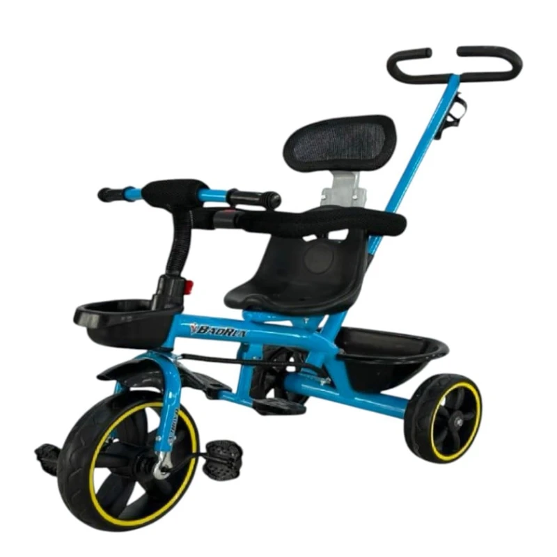 Uşaqlar üçün üçtəkərli velosiped M608_RB_210967, göy