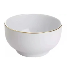 Чаша Porland Altin Yaldız 04AP018885, 11 см, фарфор, белая