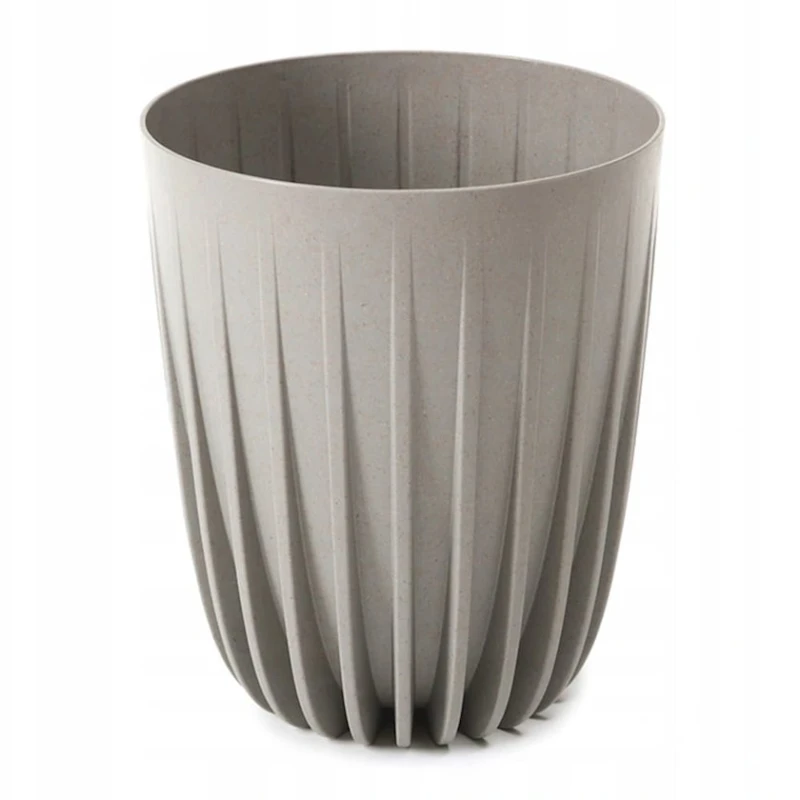 Кашпо Lamela Mira Eco, серый, 25х29.7 см