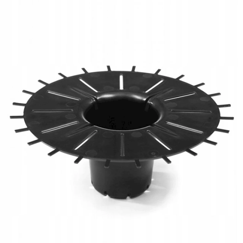 Кашпо Lamela Mira Eco, серый, 25х29.7 см