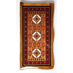 Нарды Az Nərd 59 Ковёр, дерево, коричневый, 33х65 см Нарды Az Nərd 59 Ковёр, дерево, коричневый, 33х65 см