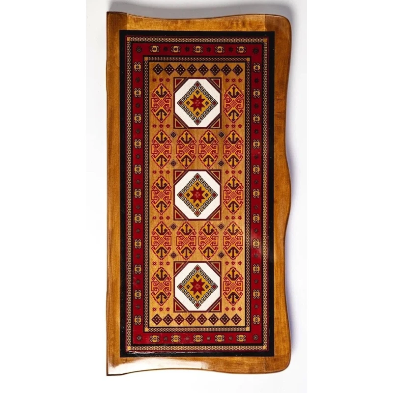 Нарды Az Nərd 59 Ковёр, дерево, коричневый, 33х65 см