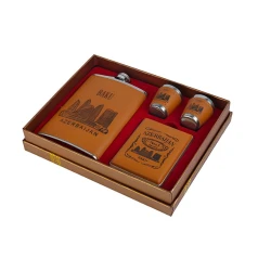 Подарочный набор Avroluks AV-142, металл/кожа