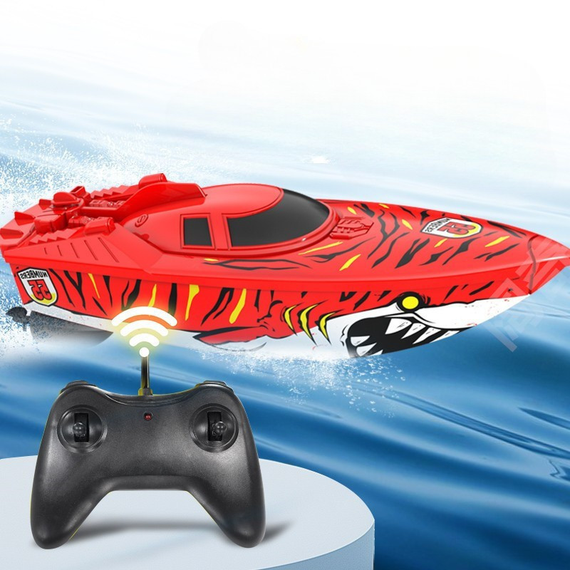 Pult ilə idarə olan qayıq toyboat_01, qırmızı