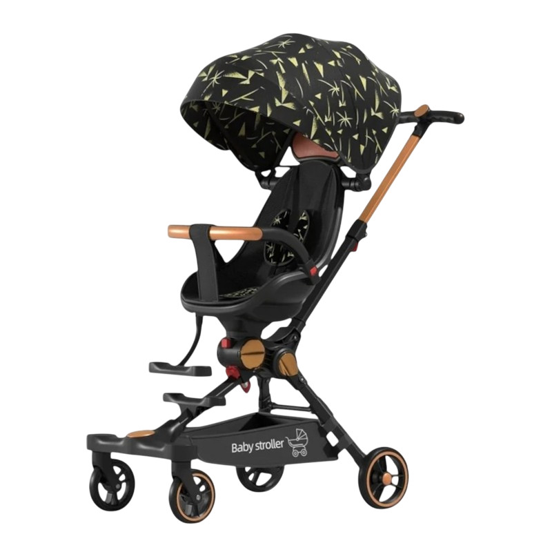 Детская коляска GS_A5, черная