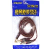 Audio kabel Leoie 3.5mm to 6.35mm Jack 1.5 m, Brown