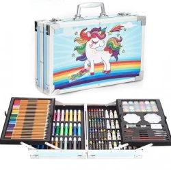 Набор для рисования Чемодан-творчества Пони, 256 предметов, товар в ассортименте
