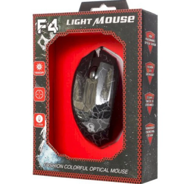 Проводная мышь F4 Light