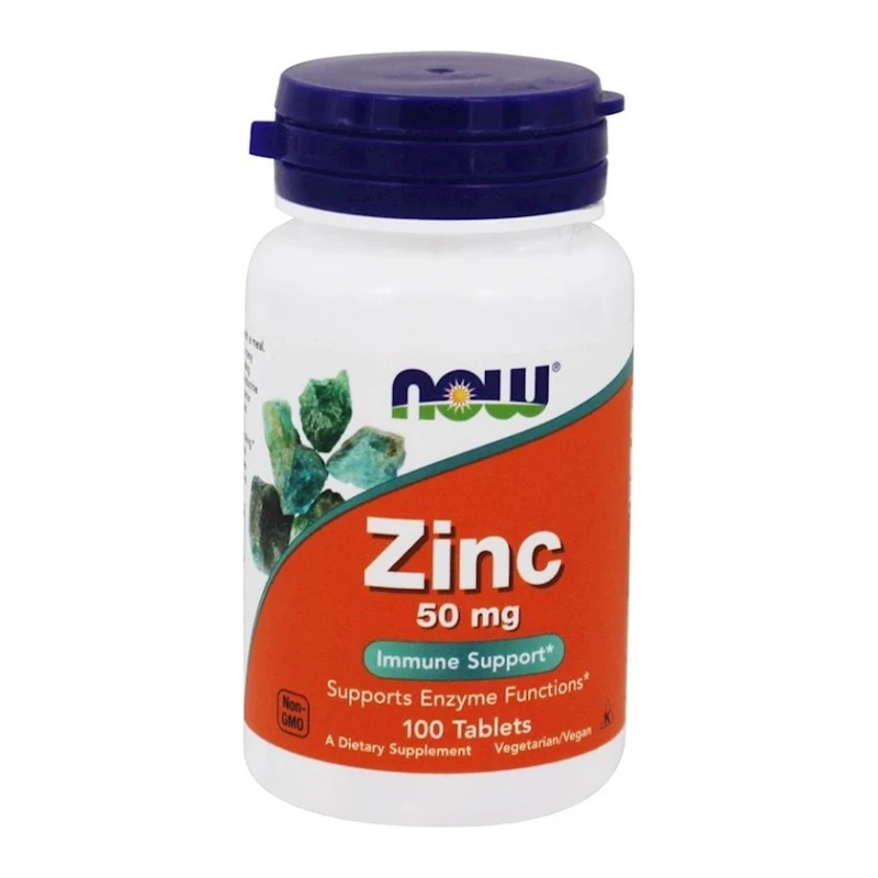 Минералы Now Foods Zinc 50 mg, 100 шт
