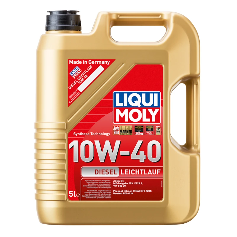 Моторное масло Liqu Moly Diesel Leichtlauf 10W-40 1 л Моторное масло Liqu Moly Diesel Leichtlauf 10W-40 1 л