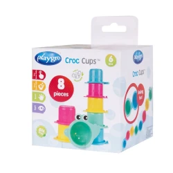 Hamam oyuncağı Playgro Croc Cups, rəngbərəng