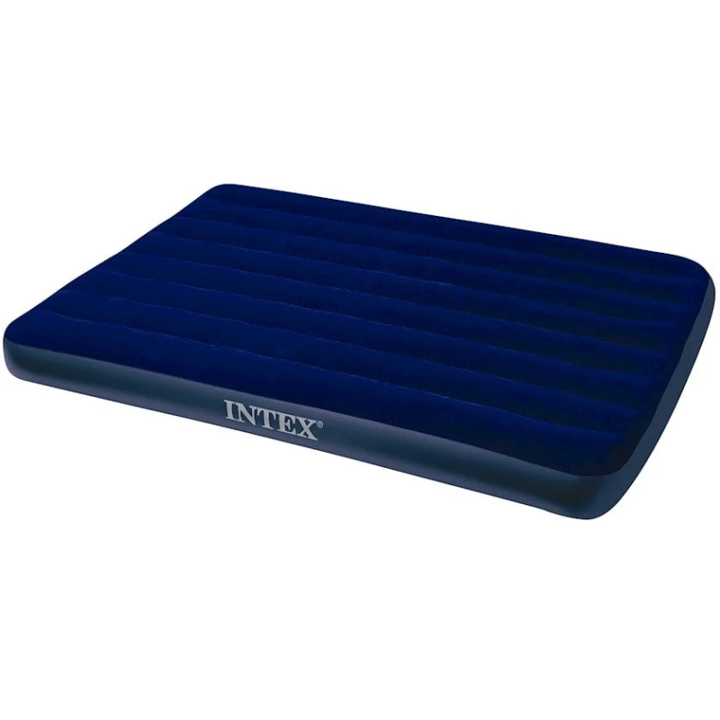 Надувной матрас Intex Classic Downy Airbed 64758, синий, 137x191x25 см Надувной матрас Intex Classic Downy Airbed 64758, синий, 137x191x25 см