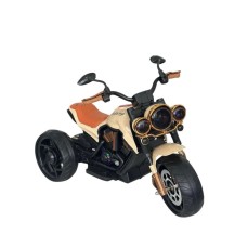 Uşaq elektrik motosikli SMR668, krem - smr668