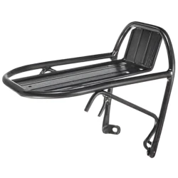 Багажник для велосипеда, алюминий, черный