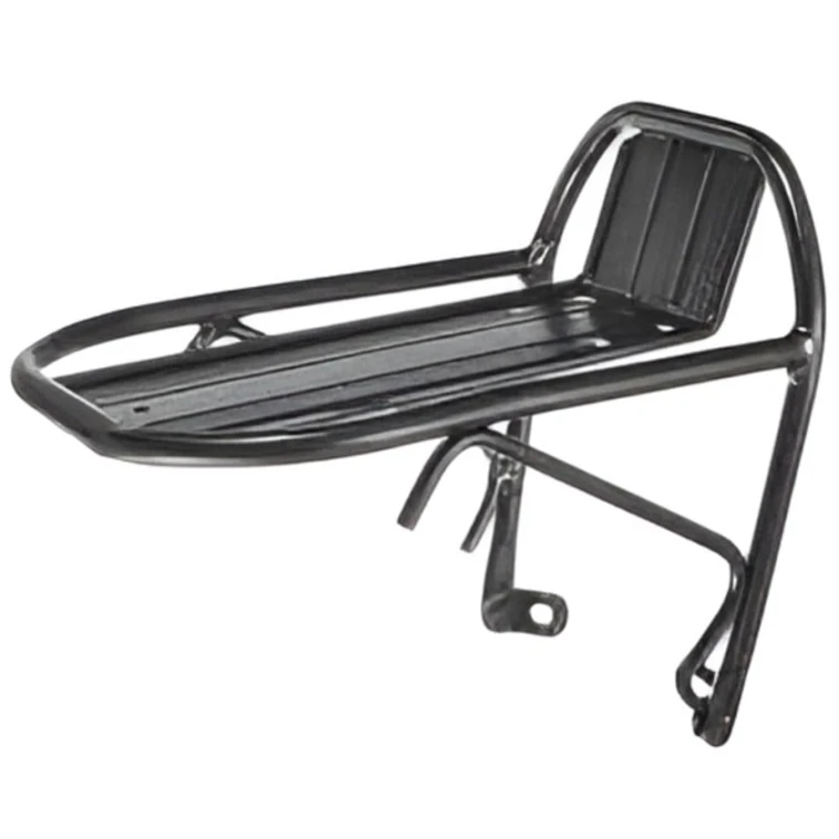 Багажник для велосипеда, алюминий, черный