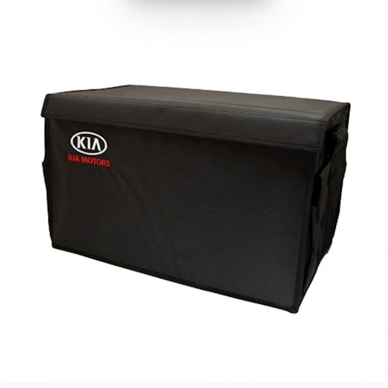 Cумка-органайзер для машины Kia, 33x24x17 см, черная Cумка-органайзер для машины Kia, 33x24x17 см, черная