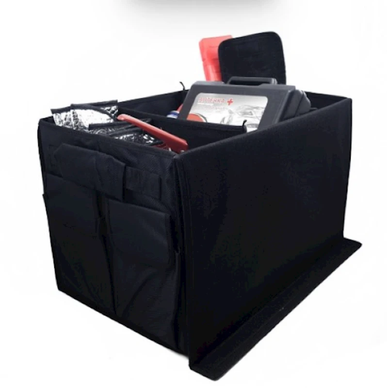 Cумка-органайзер для машины Kia, 33x24x17 см, черная Cумка-органайзер для машины Kia, 33x24x17 см, черная