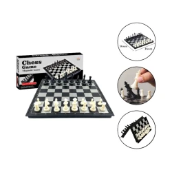 Шахматы 02125055, белый/черный, 36x36 см Шахматы 02125055, белый/черный, 36x36 см